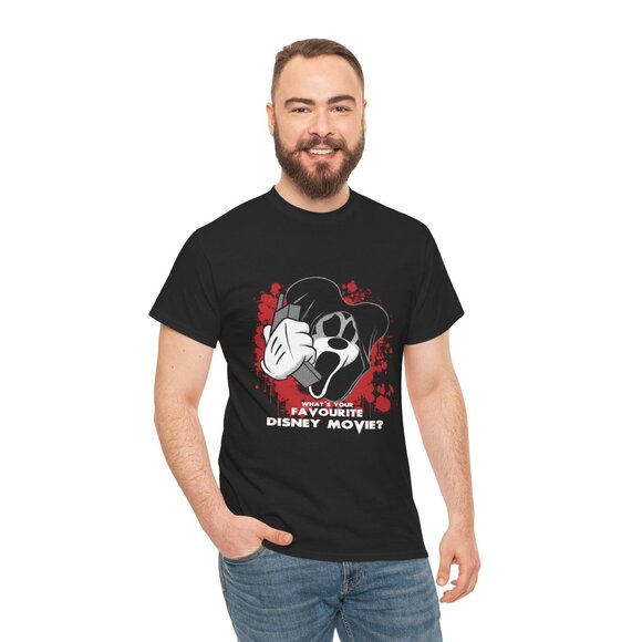 T-Shirt Collector Enamel Pin + Vinyl Sticker Mickey Ghostface Disney Halloween - Picture 5 of 11